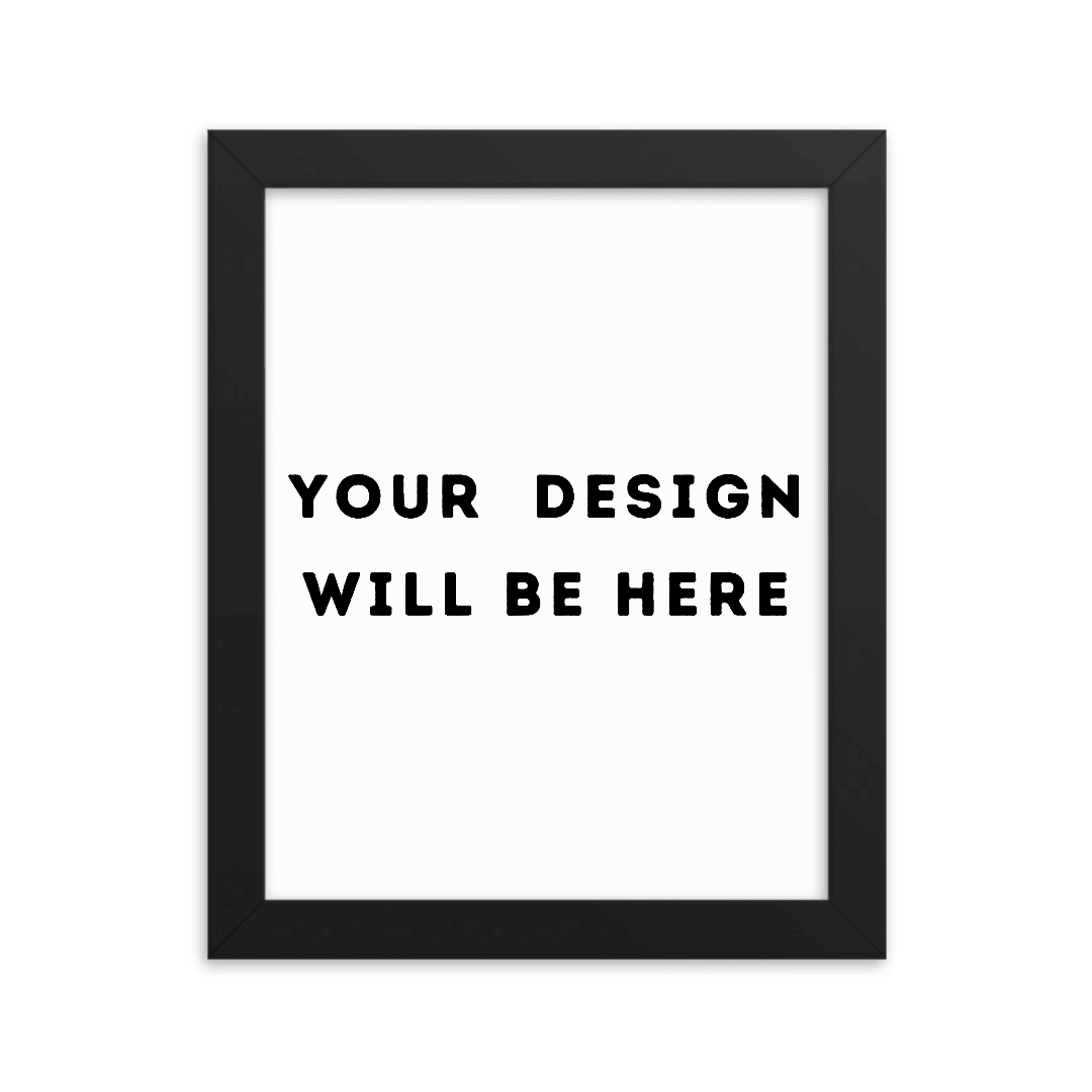 Custom Cartoon Pet Framed Poster - Memorify