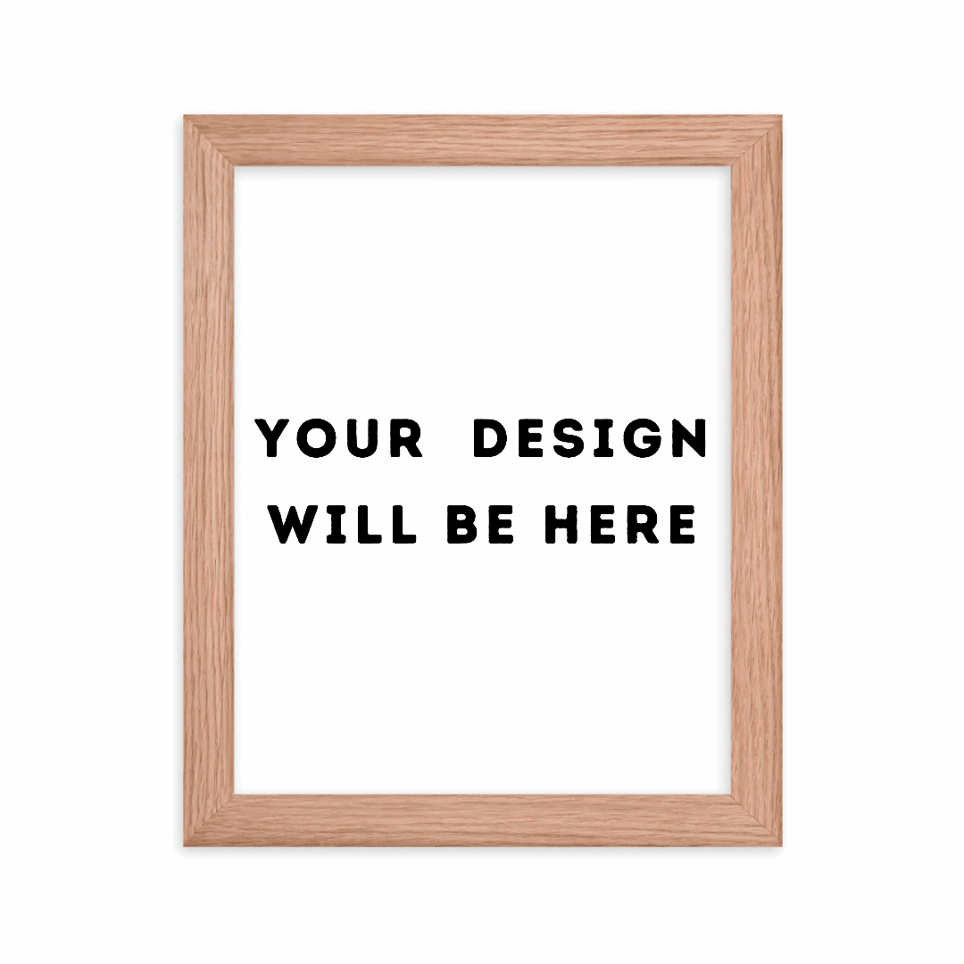 Custom Cartoon Pet Framed Poster - Memorify