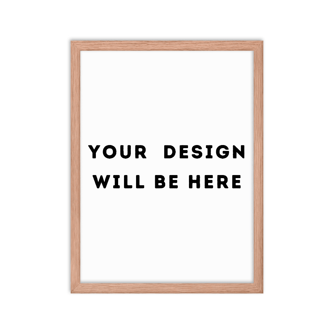 Custom Cartoon Pet Framed Poster - Memorify