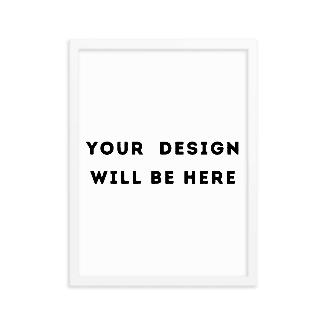 Custom Cartoon Pet Framed Poster - Memorify