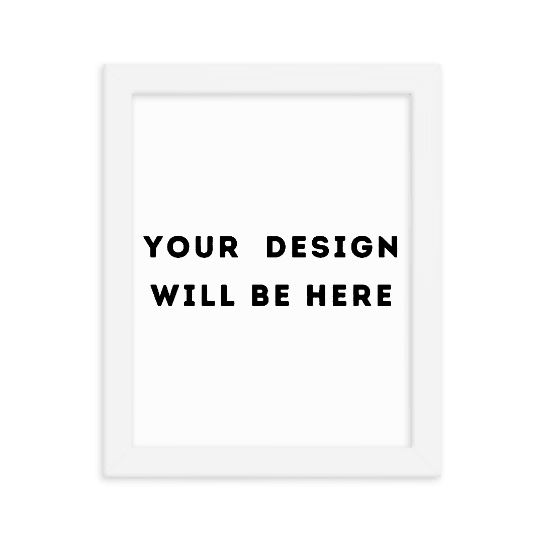 Custom Cartoon Pet Framed Poster - Memorify