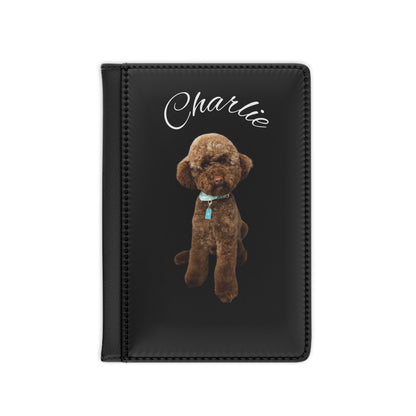 Custom Dog Passport Cover - Personalized Pet Travel Wallet for Animal Lovers