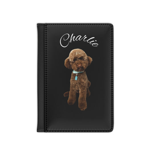 Custom Dog Passport Cover - Personalized Pet Travel Wallet for Animal Lovers