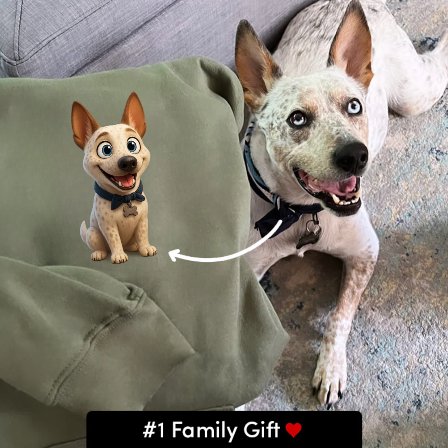 Custom Cartoon Pet Hoodie