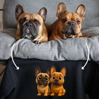 Custom Cartoon Pet Hoodie