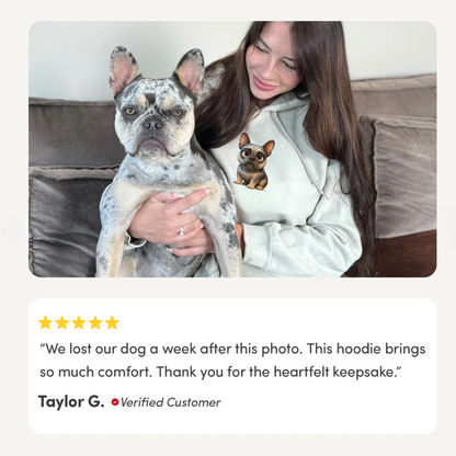Custom Cartoon Pet Hoodie