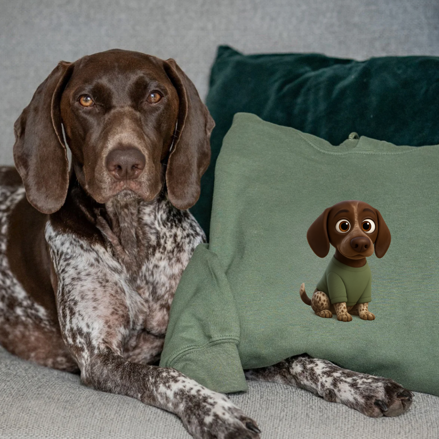 Custom Cartoon Pet Hoodie