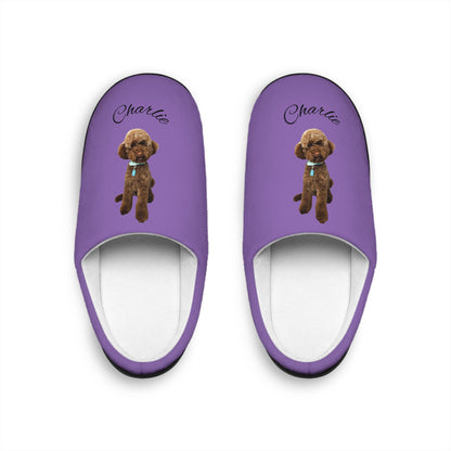 custom slippers with initials