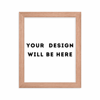 Custom Cartoon Pet Framed Poster - Memorify