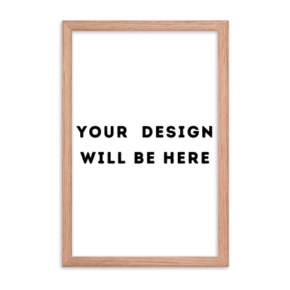 Custom Cartoon Pet Framed Poster - Memorify